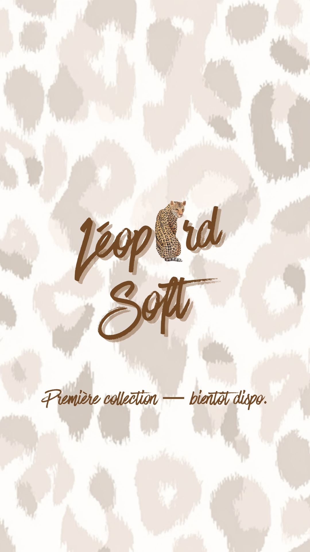 Modèle LÉOPARD — COLLECTION COUTURE PRÊTE À COUDRE & À REVENDRE